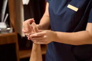 close up photo of massage therapy for Promotion of Overall Well-Being and Body Balance